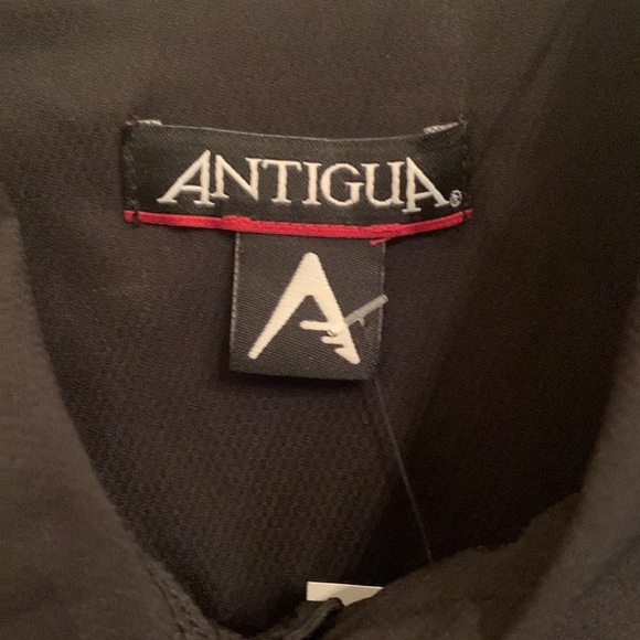 NWT Mens Black Antigua Tampa Bay Rays short sleeve Button Down Shirt Size XL - Picture 3 of 6